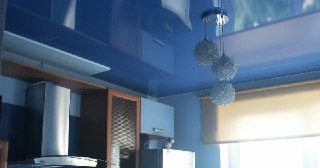 Натяжной потолок на кухню Волхов, цена от 6385 руб.